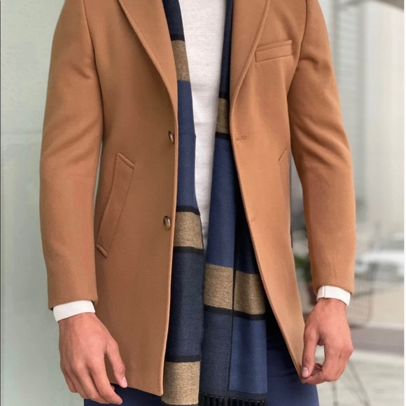 Zegman Camel Coat Handmade in Turkey Size: US40 - Picture 3 of 4